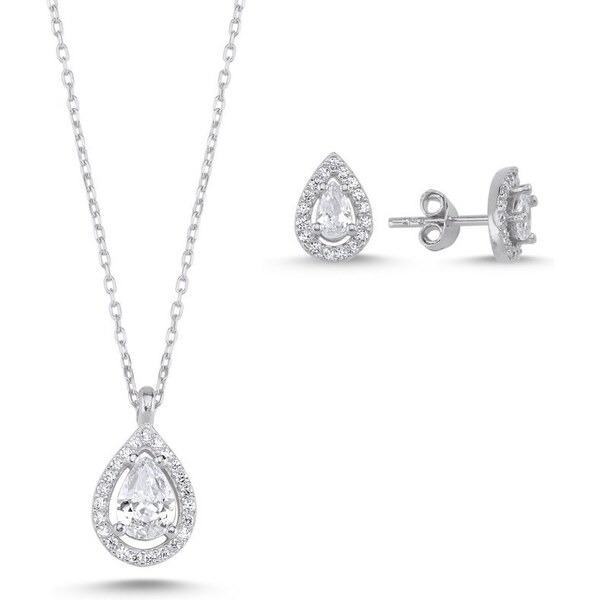 Olivie Strieborná sada šperkov KVAPKA 7351 39433301