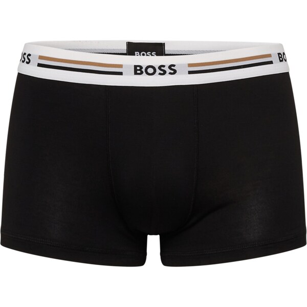 BOSS Boxerky svetlohnedá / čierna / biela 41329725