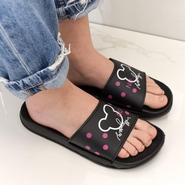 JOHN-C Dámske čierne šľapky NONO 39455730