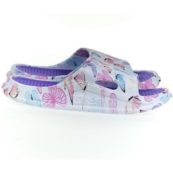 JOHN-C Dámske fialové šľapky LILI 39455747