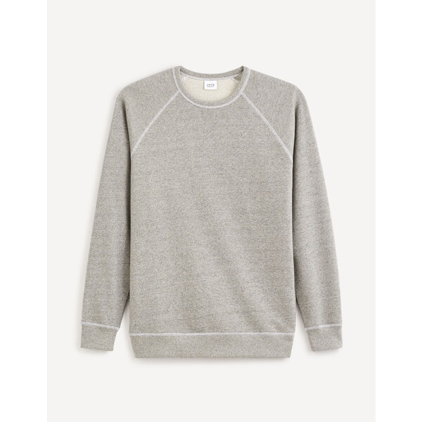 Svetlosivá pánska mikina Celio Degood 50532163