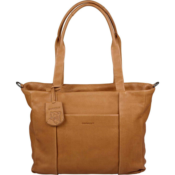 Dámska kožená kabelka Burkely Jackie - hnedá 24830685