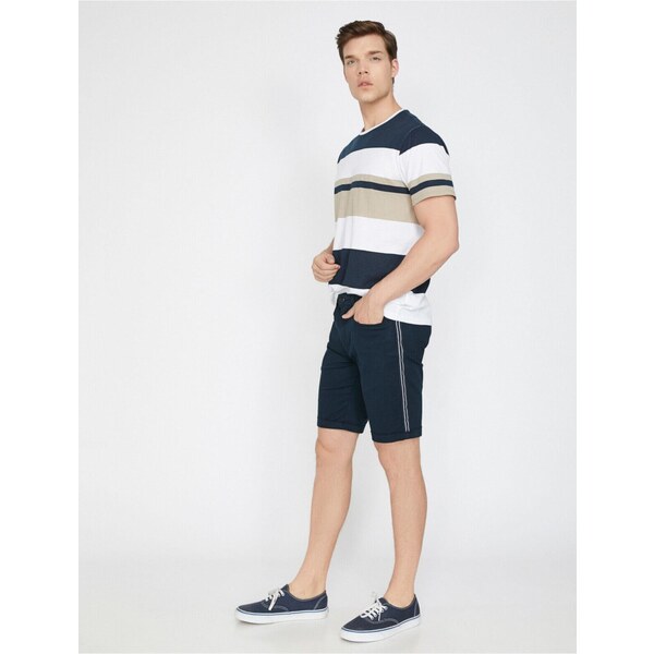 Koton Striped Shorts 65382715
