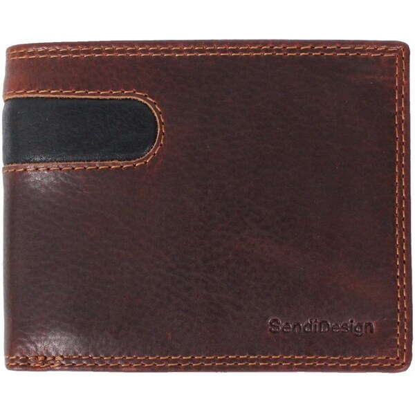 Sendi Design Pánska kožená peňaženka D-2666 RFID hnedá 35335850