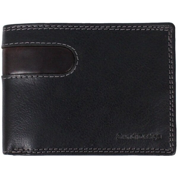 Sendi Design Pánska kožená peňaženka D-2614 RFID čierna 35335853