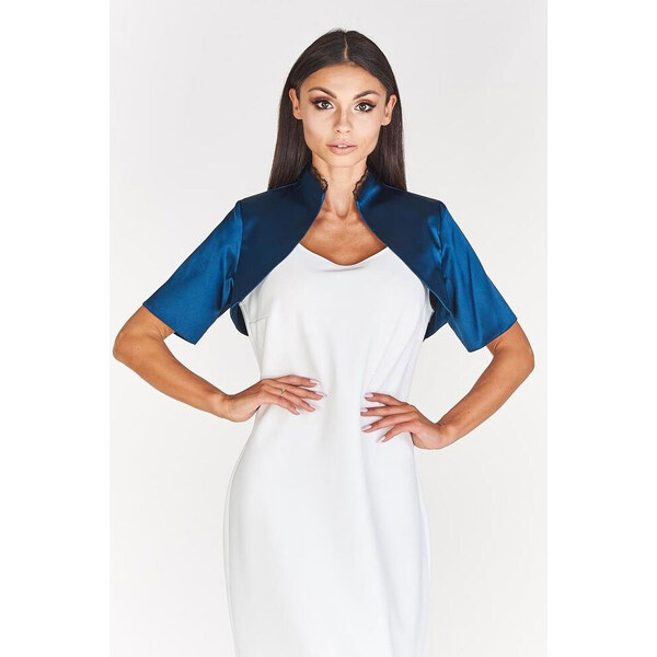 Glara Lesklé bolerko so stojáčikom 39475811