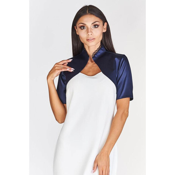 Glara Lesklé bolerko so stojáčikom 39475812