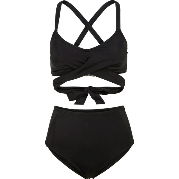 bonprix Bikiny bustier (2-dielne), farba čierna 44793770