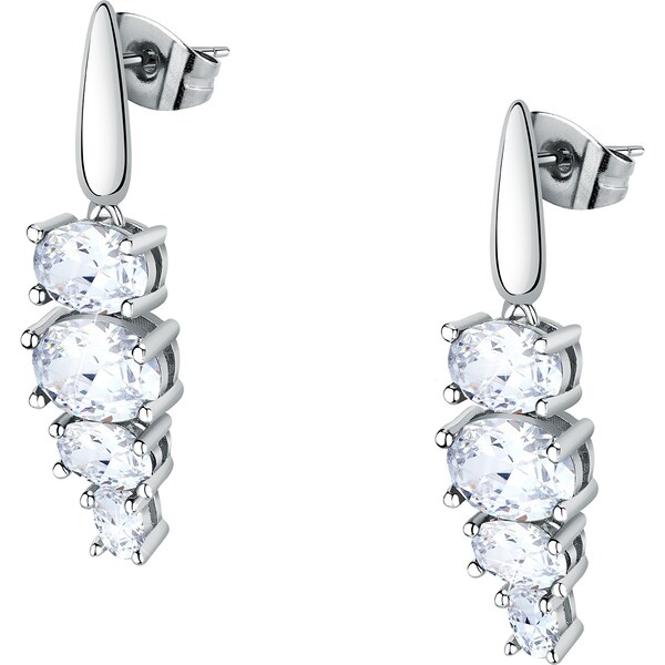 Morellato Elegantné náušnice s čírymi kubickými zirkónmi Colori SAVY12 66592542