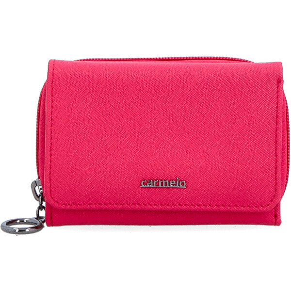 Dámska kožená peňaženka Carmelo ružová 2121 F 39494216