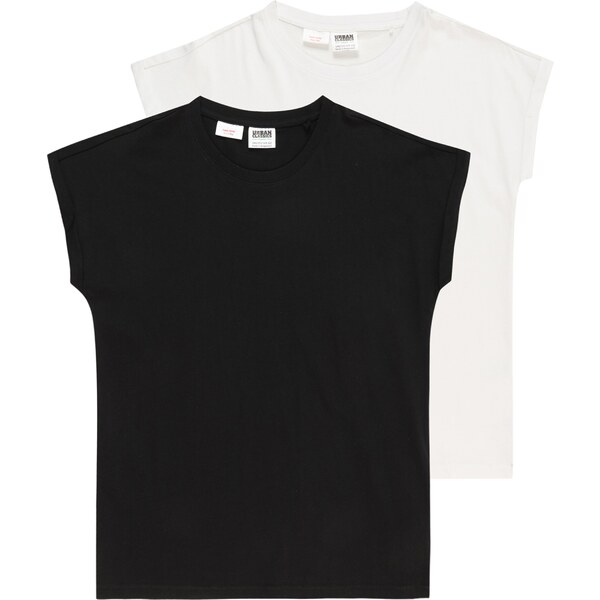 Urban Classics Tričko čierna / biela 56794585