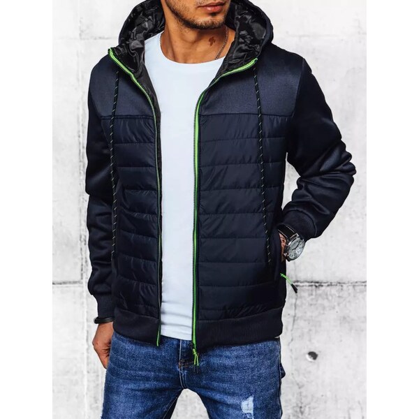 Buďchlap Granátová prechodná bunda s kapucňou 46472297