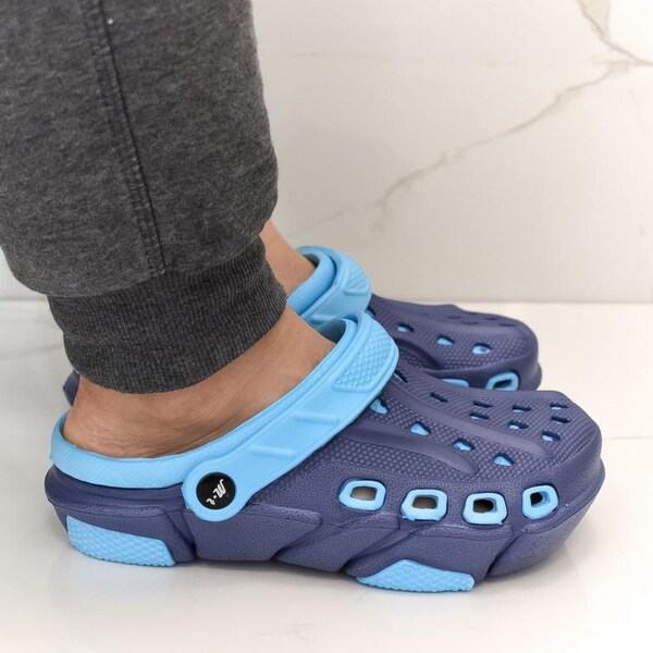 JOHN-C Pánske modré crocsy LAUSEN 39505266