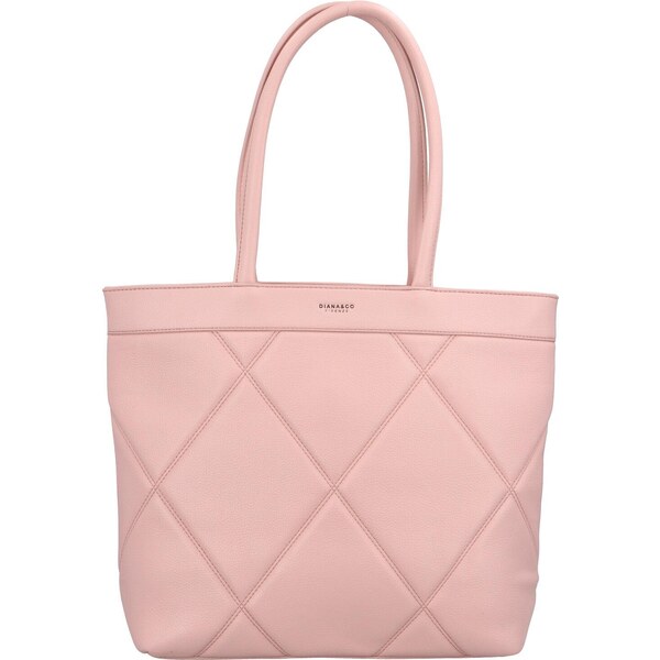 Dámska kabelka cez plece svetloružová - DIANA & CO Blend ružová 41185384