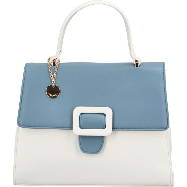 Dámska kabelka bielo modrá - DIANA & CO Kombis modrá 41315312