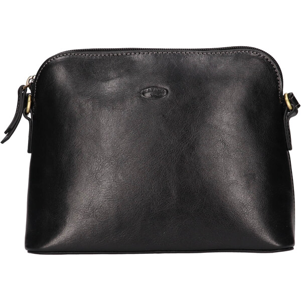 Kožená dámska crosbody kabelka Katana Porse - čierna 46447440