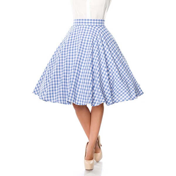 Glara Kockovaná sukňa 39531744