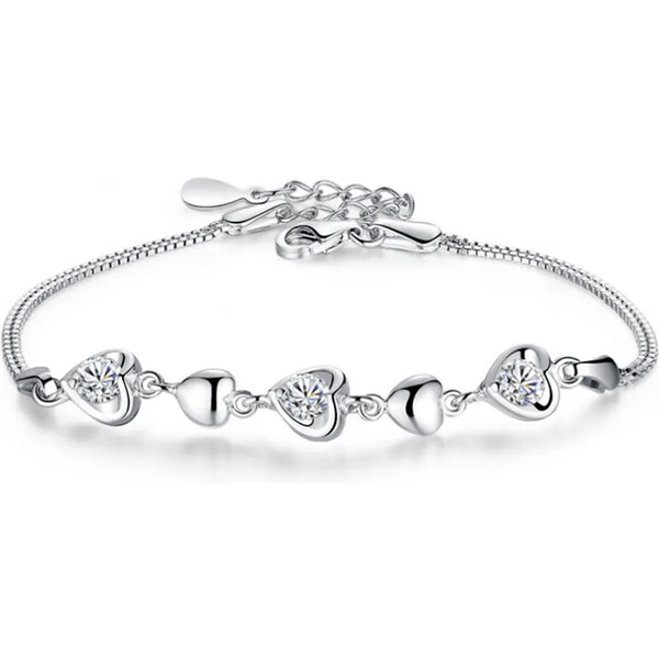 Dámsky strieborný náramok LEA 39536343