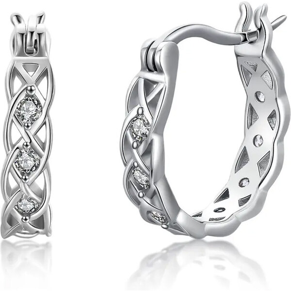 Dámske strieborné náušnice TATIANA 39538986