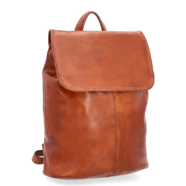 Kožený batoh Noelia Bolger koňaková NB 2401 KO 39582754