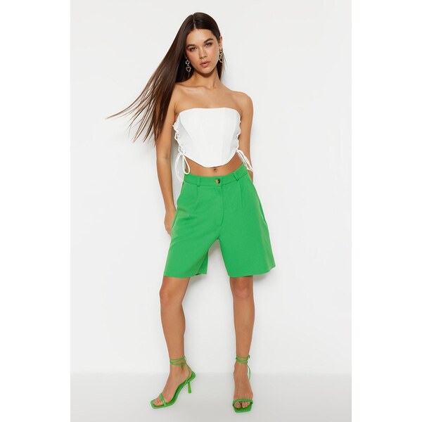 Trendyol Green Pocket Regular Fit Woven Shorts 55474732