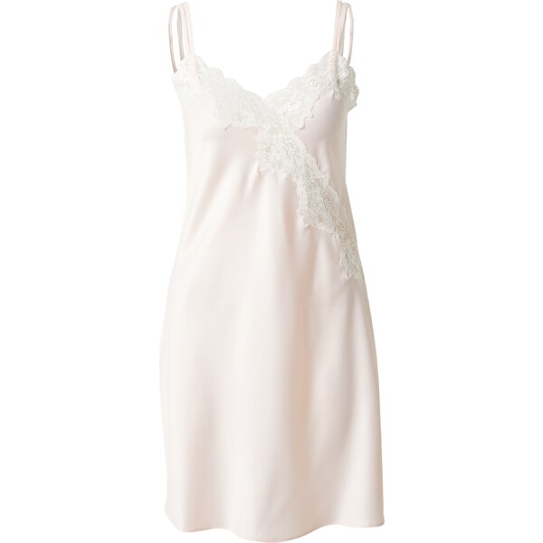 Lauren Ralph Lauren Negližé pastelovo ružová / biela 39648557