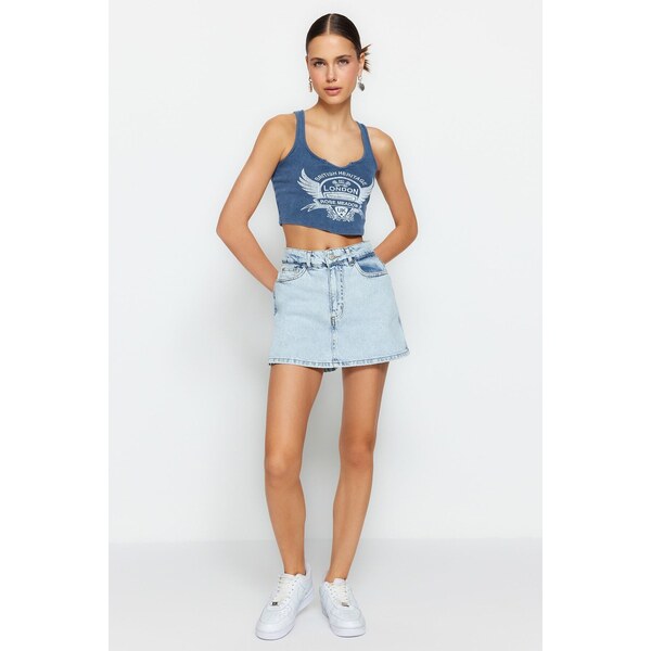 Dámske kraťasy Trendyol Denim 43608034
