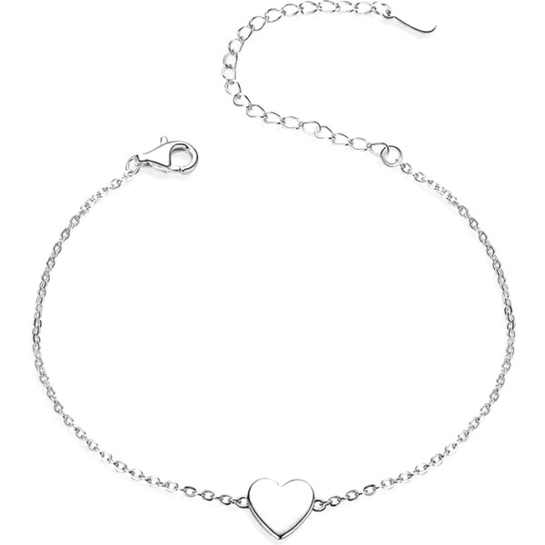 Olivie Strieborný náramok SRDIEČKO 7367 39663601