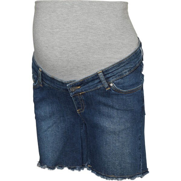 MAMALICIOUS Džínsy MILOW modrá denim / sivá melírovaná 39647427