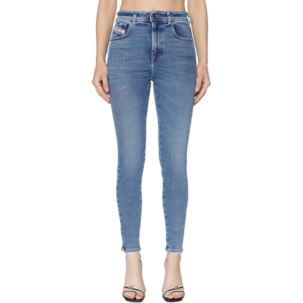 DŽÍNSY DIESEL 1984 SLANDY-HIGH TROUSERS 65812025