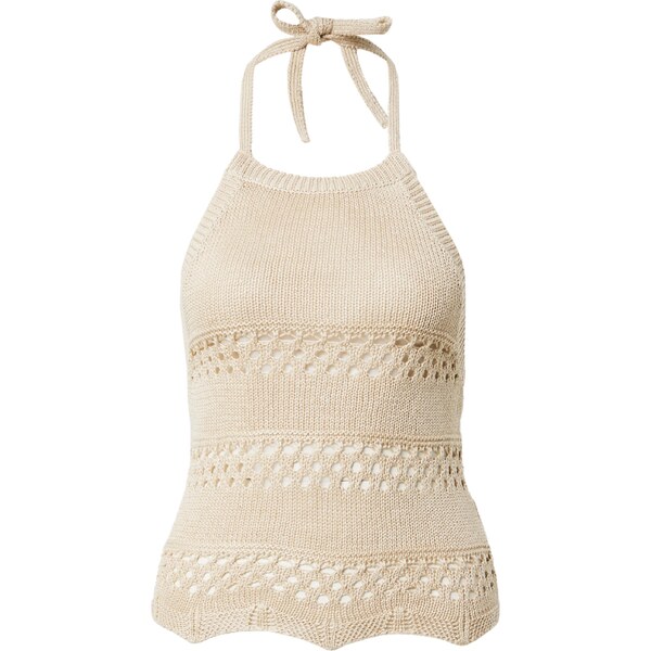 Urban Classics Vyšívaný top piesková 39649693