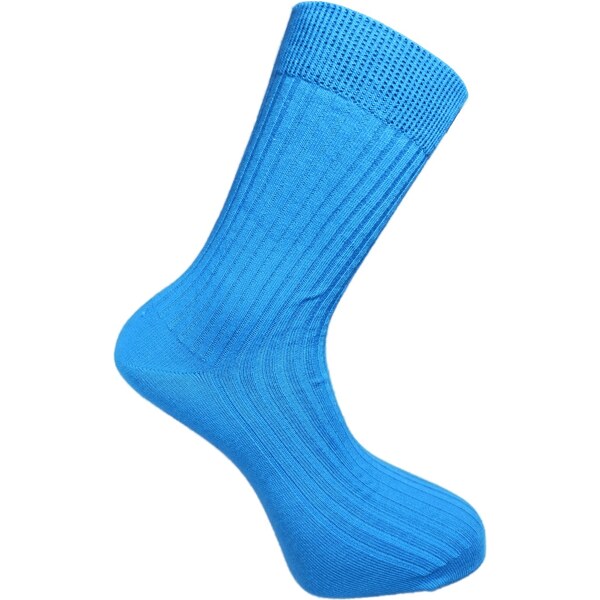 Petr Novák FINE COLORO bavlnené ponožky - 100% bavlna Modrá 40-41 2 34936561