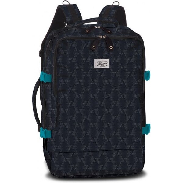 Bestway cestovný batoh cabin pro - prints 40l - čierna 62193416