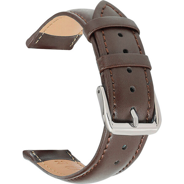 Madvell Kožený remienok Onyx tmavo hnedá 22mm 44954620