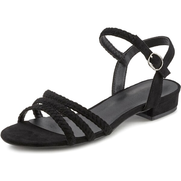 LASCANA Remienkové sandále čierna 54441900