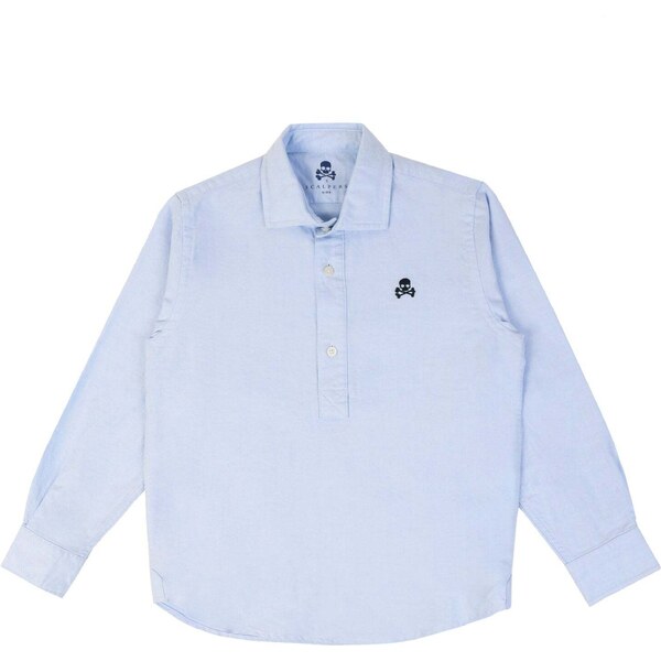 Scalpers Košeľa svetlomodrá / čierna 54243185