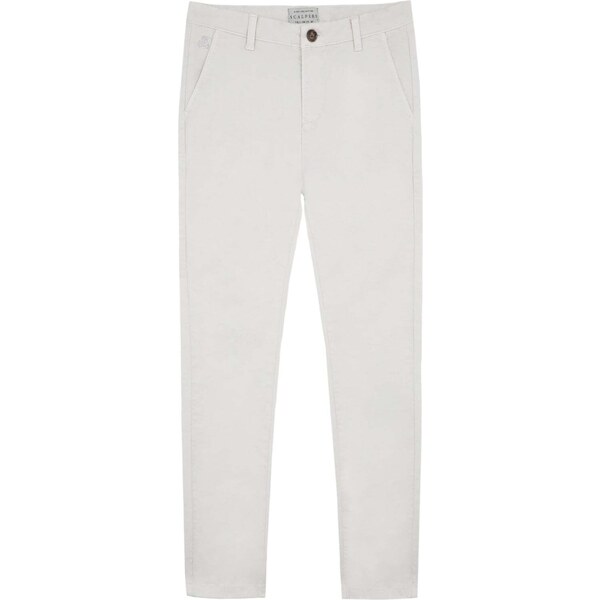 Scalpers Nohavice krémová 54243356