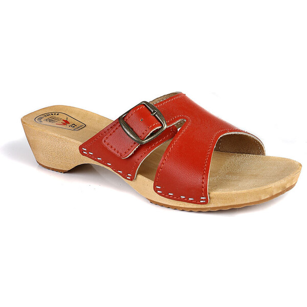 Glara Jednofarebné dreváky 40627838