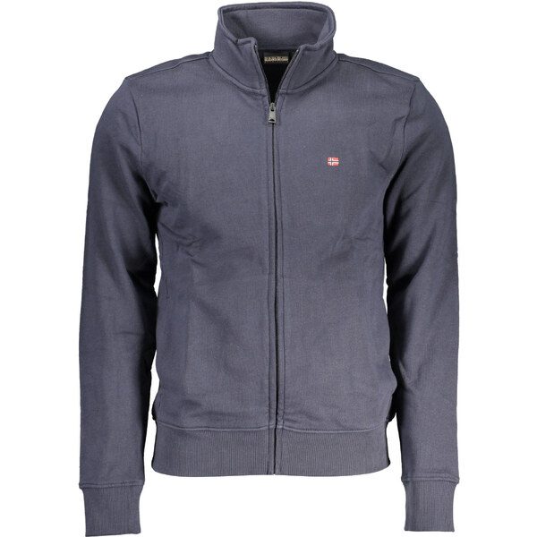 Pánska mikina na zips Napapijri modrá 64706845