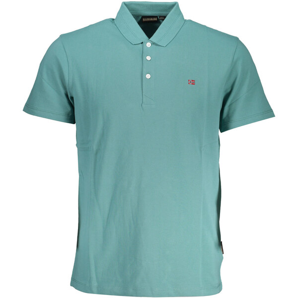 Zelené pánske polo tričko Napapijri 64704393