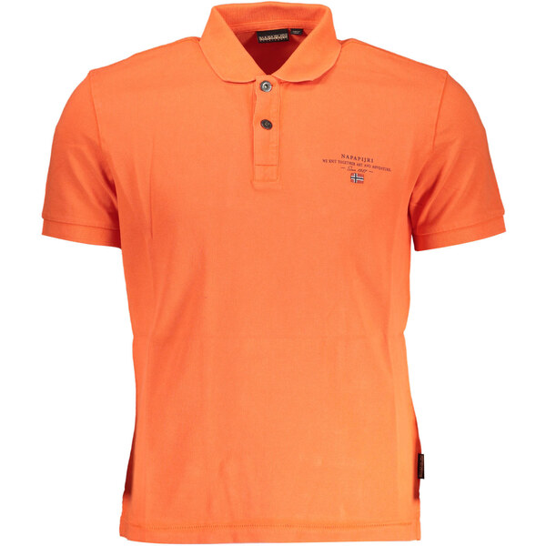 Oranžové pánske polo tričko Napapijri 64704718