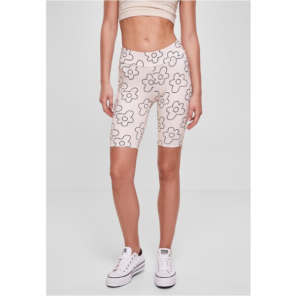 Urban Classics AOP Tech Cycle Womens High-Waisted Softseagrassflower 50640093