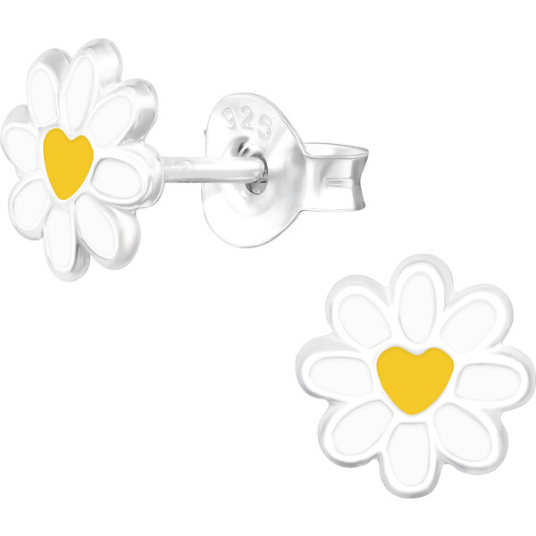 Olivie Strieborné náušnice SEDMIKRÁSKA 7379 40842353