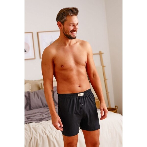 DOCTOR NAP Čierne pánske trenírky 40835395