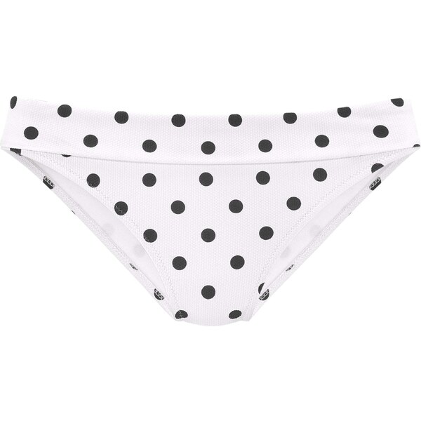 LASCANA Bikinové nohavičky čierna / biela 54242526