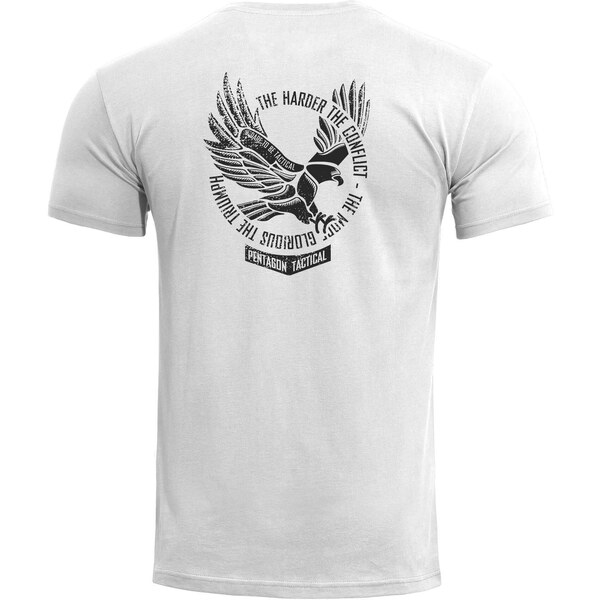 Tričko Pentagon Eagle biele 40849827