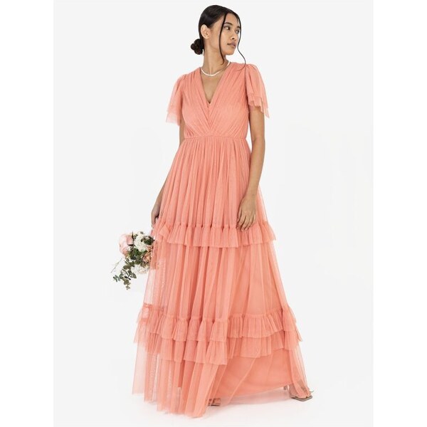 Anaya Lososové maxi šaty 40851252