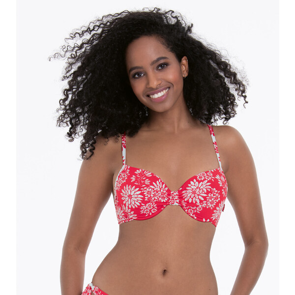 Vrchný diel plaviek Style Paulina - Top 8825-1 cranberry - RosaFaia 65552514