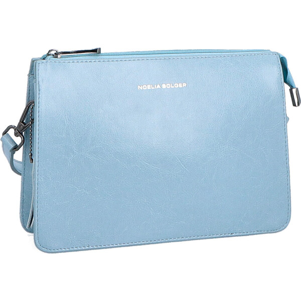 Kožená kabelka crossbody Noelia Bolger modrá NB 0046 SM 64493179