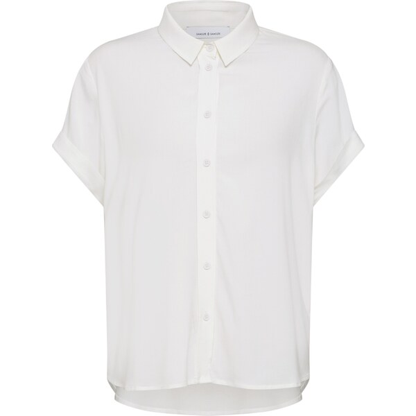 Samsøe Samsøe Blúzka Majan biela 54215075